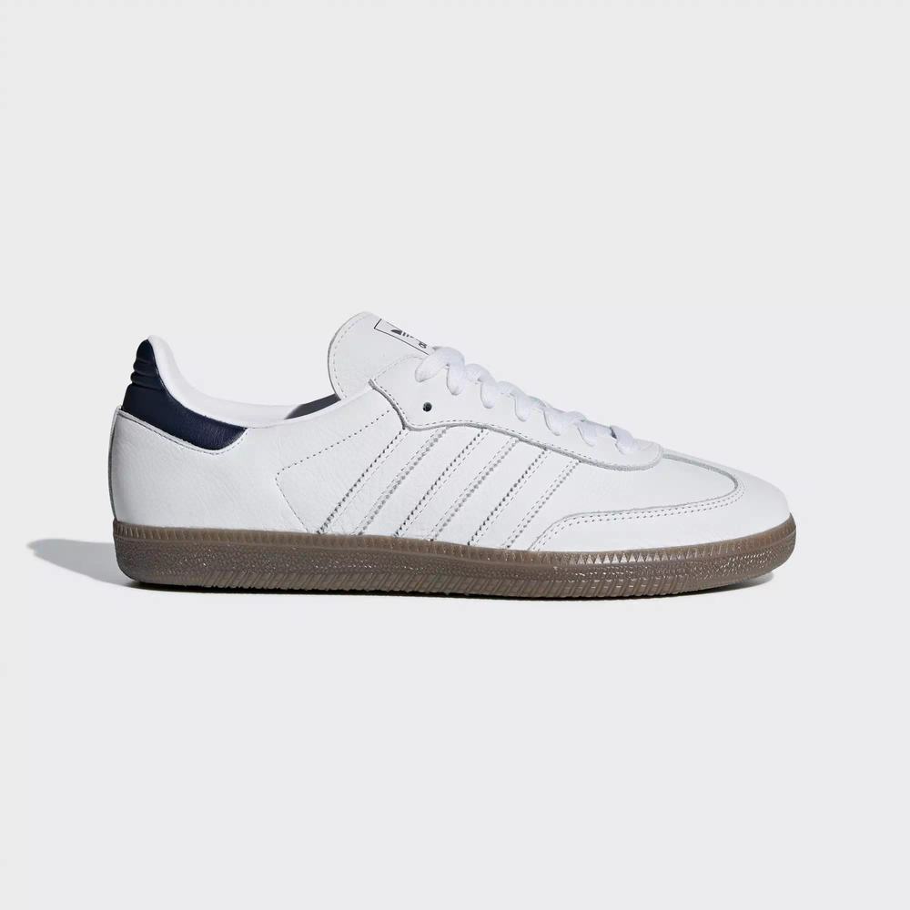 Adidas Samba OG Tenis Blancos Para Hombre (MX-44517)